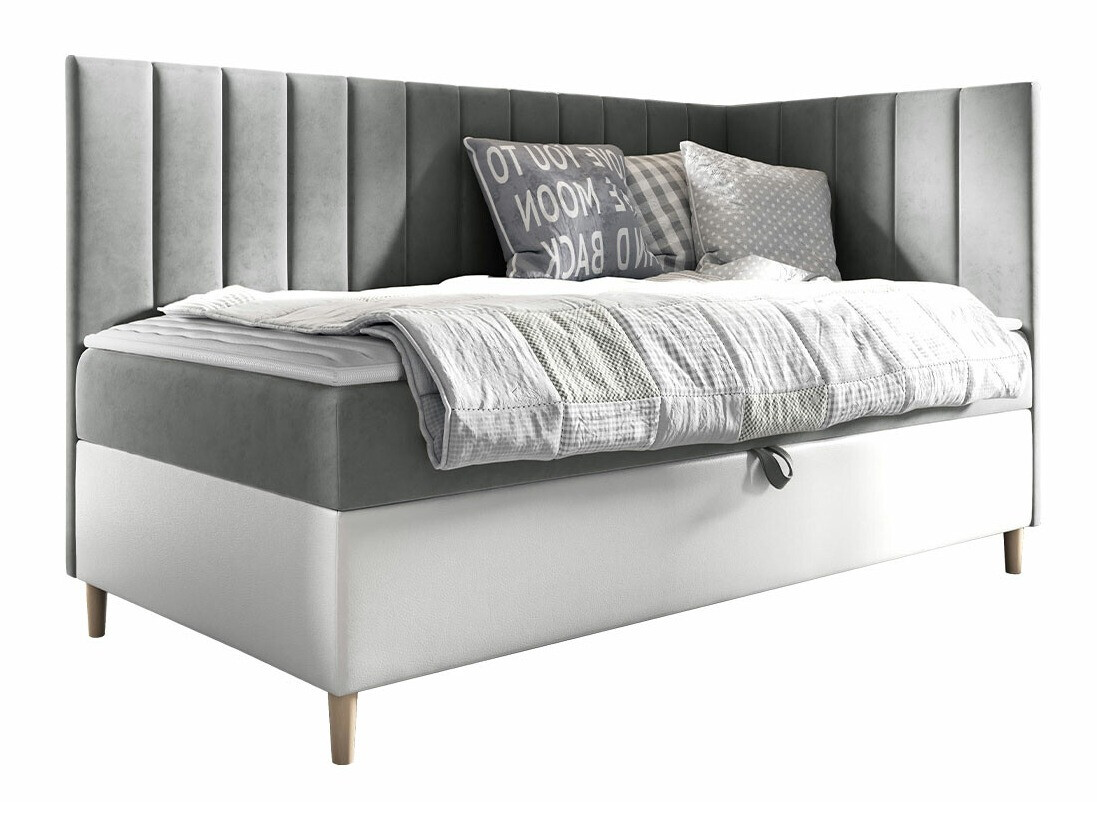 Boxspring postelja Lucus (Soft 017 + Fresh 14)