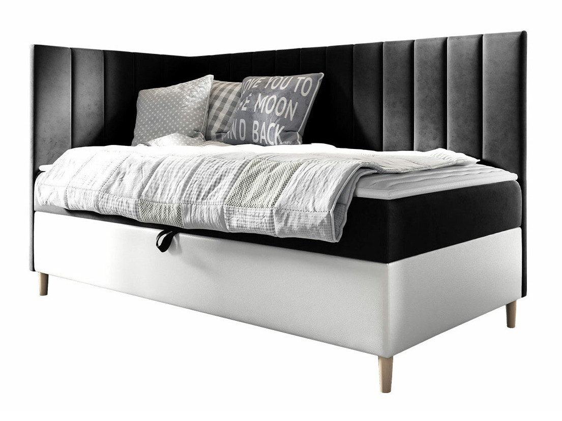 Boxspring postelja Lucus (Soft 017 + Fresh 17)