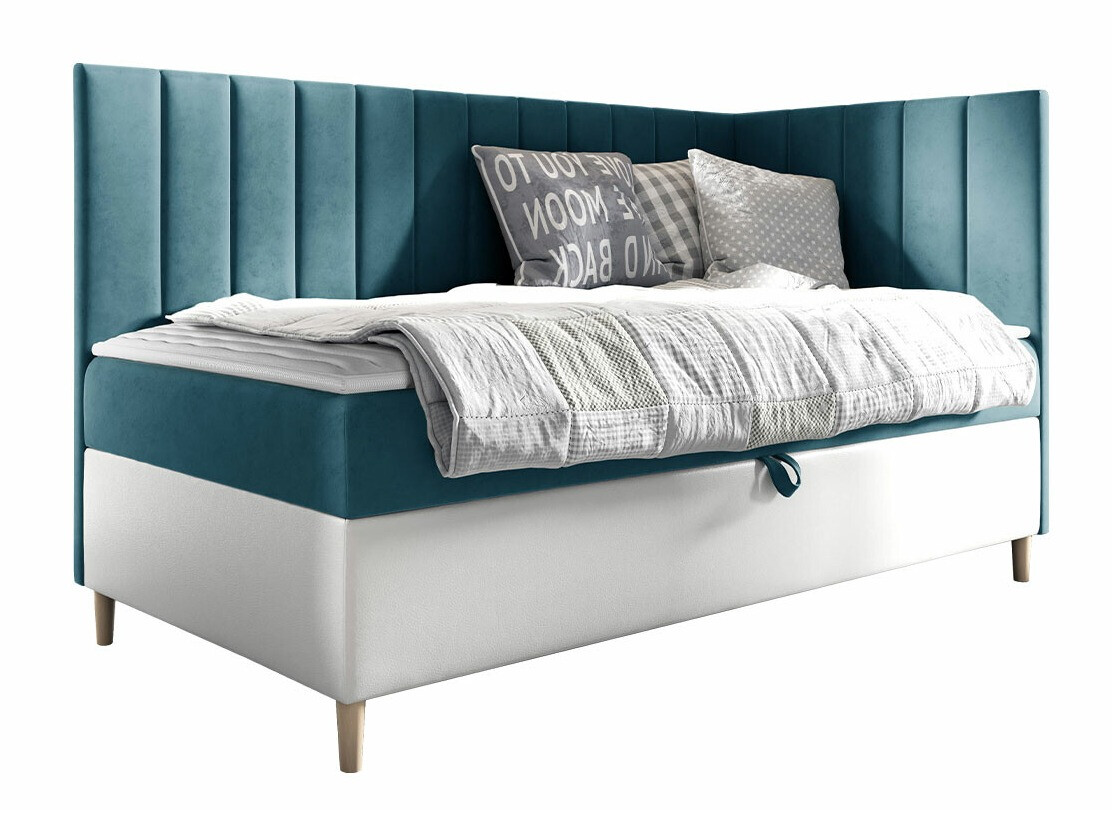 Boxspring postelja Lucus (Soft 017 + Fresh 34)