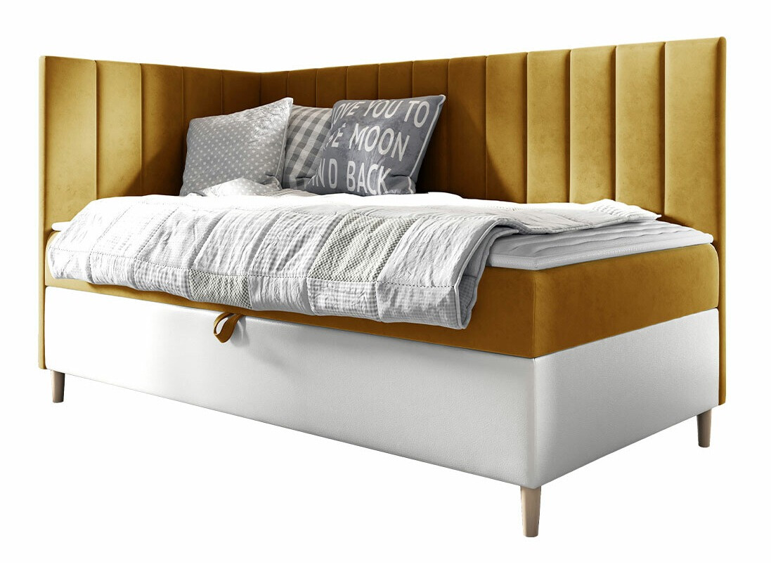 Boxspring postelja Lucus (Soft 017 + Fresh 37)