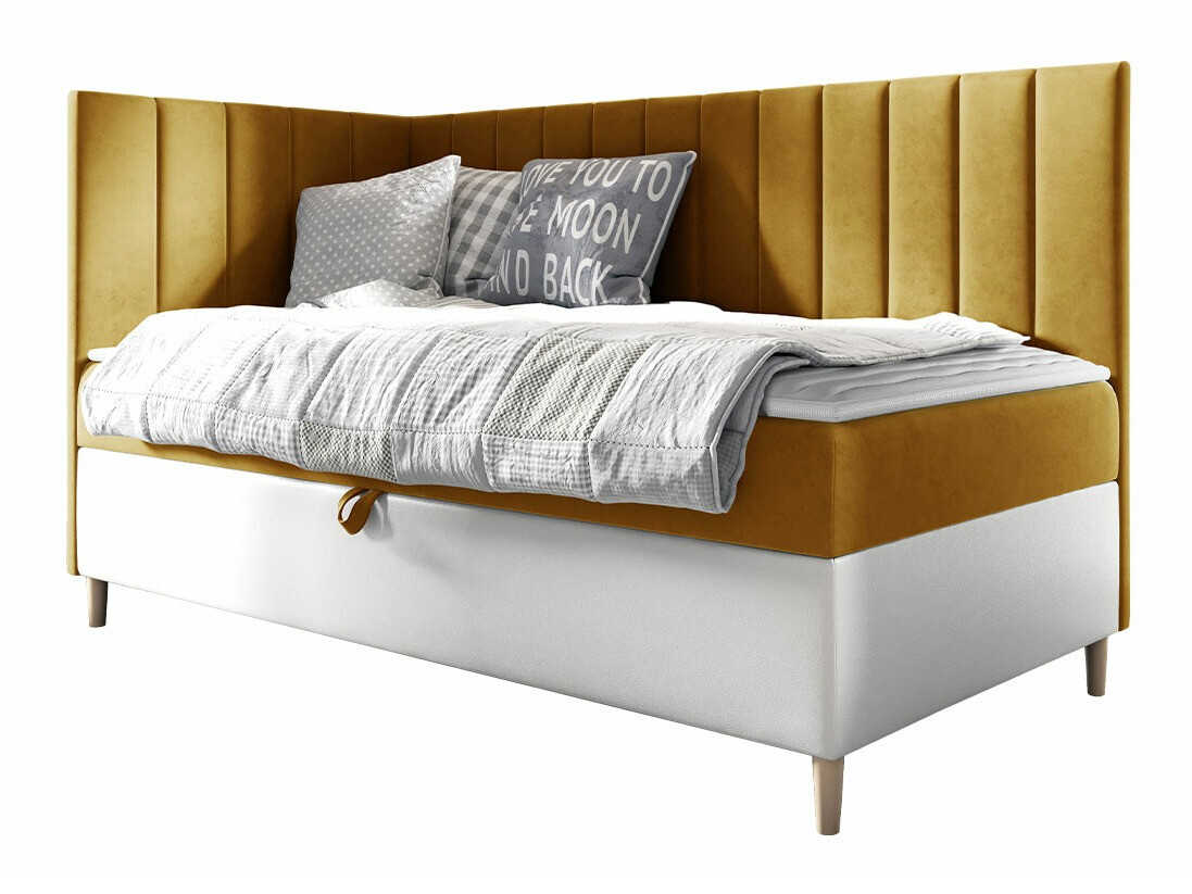 Boxspring postelja Lucus (Soft 017 + Fresh 37)