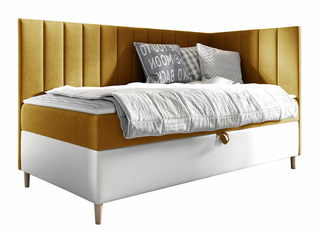 Boxspring postelja Lucus (Soft 017 + Fresh 37)
