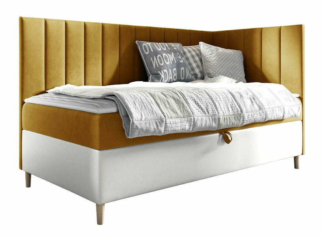 Boxspring postelja Lucus (Soft 017 + Fresh 37)