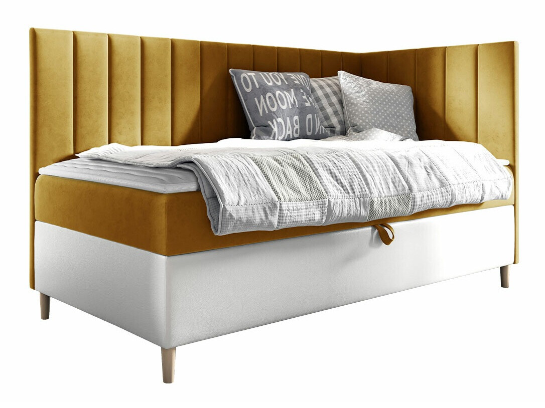 Boxspring postelja Lucus (Soft 017 + Fresh 37)