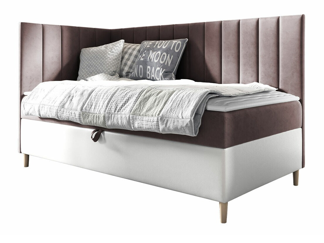 Boxspring postelja Lucus (Soft 017 + Fresh 9)