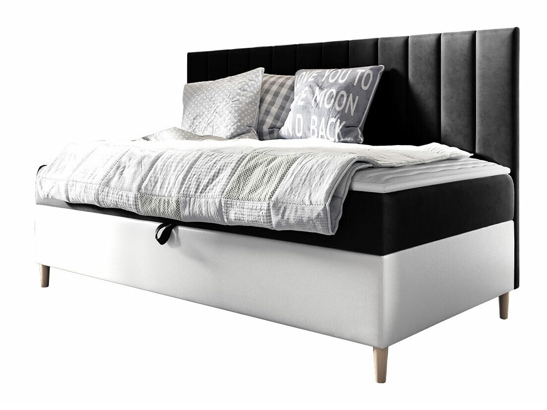 Boxspring postelja Baltimore 165 (Soft 017 + Fresh 17)