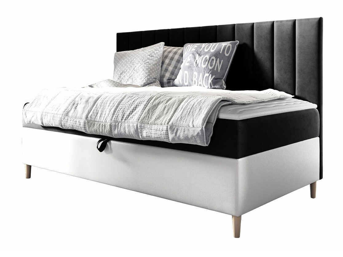 Boxspring postelja Baltimore 165 (Soft 017 + Fresh 17)
