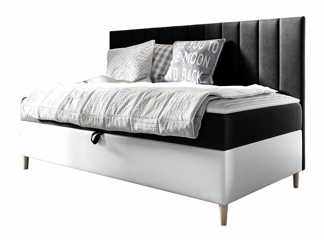 Boxspring postelja Baltimore 165 (Soft 017 + Fresh 17)