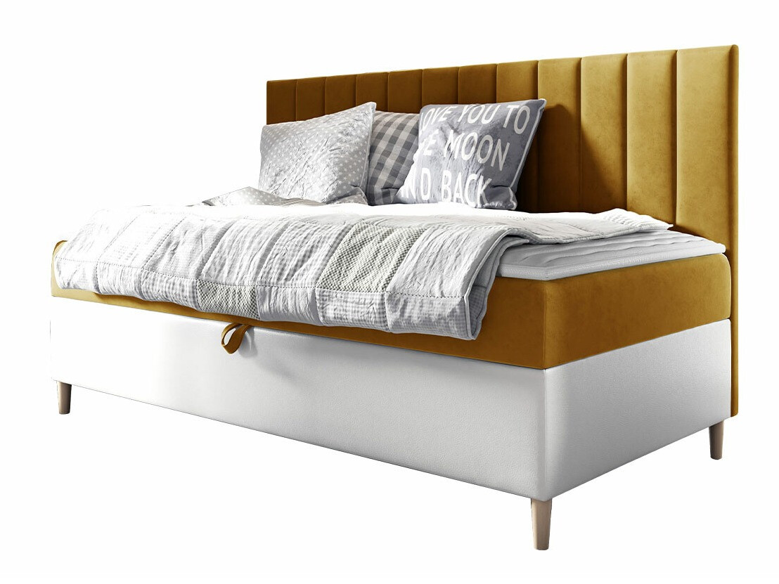 Boxspring postelja Baltimore 165 (Soft 017 + Fresh 37)