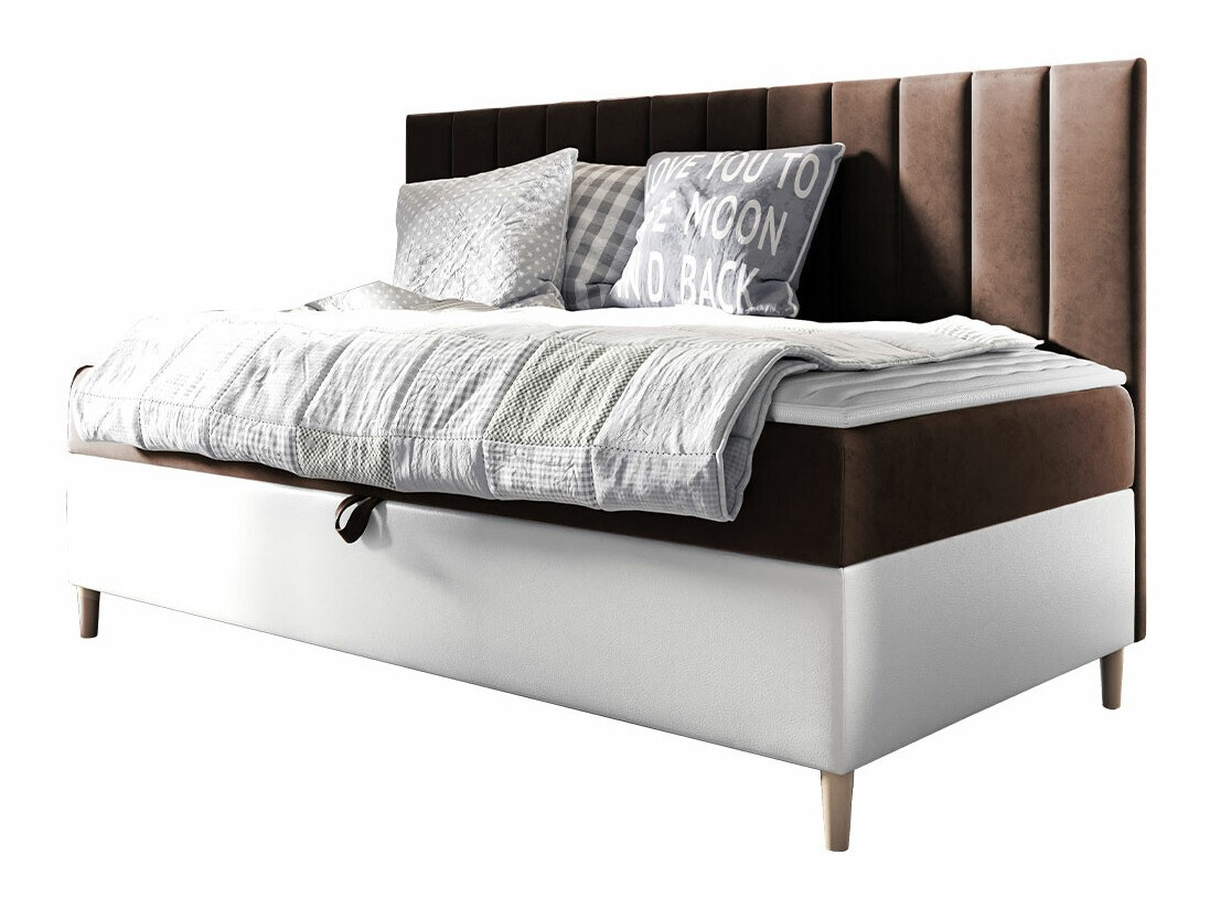 Boxspring postelja Baltimore 165 (Soft 017 + Fresh 4)