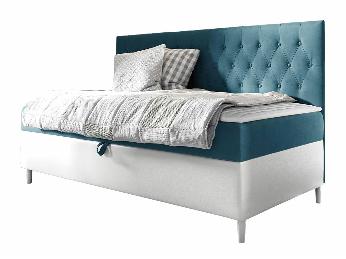 Boxspring postelja Baltimore 166 (Soft 017 + Fresh 34)