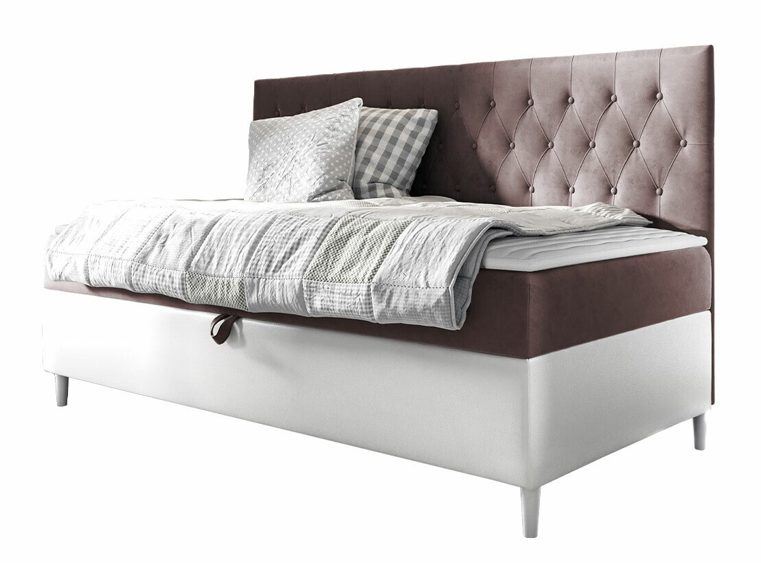 Boxspring postelja Baltimore 166 (Soft 017 + Fresh 9)