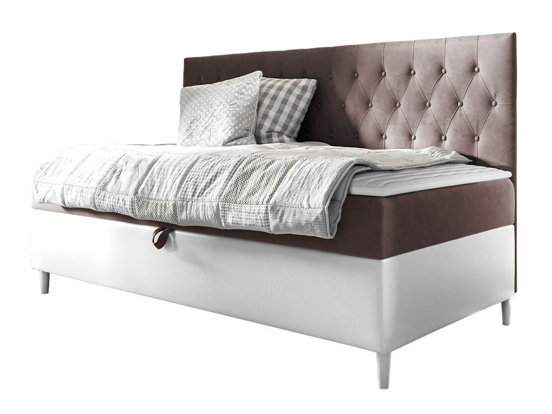 Boxspring postelja Baltimore 166 (Soft 017 + Fresh 9)