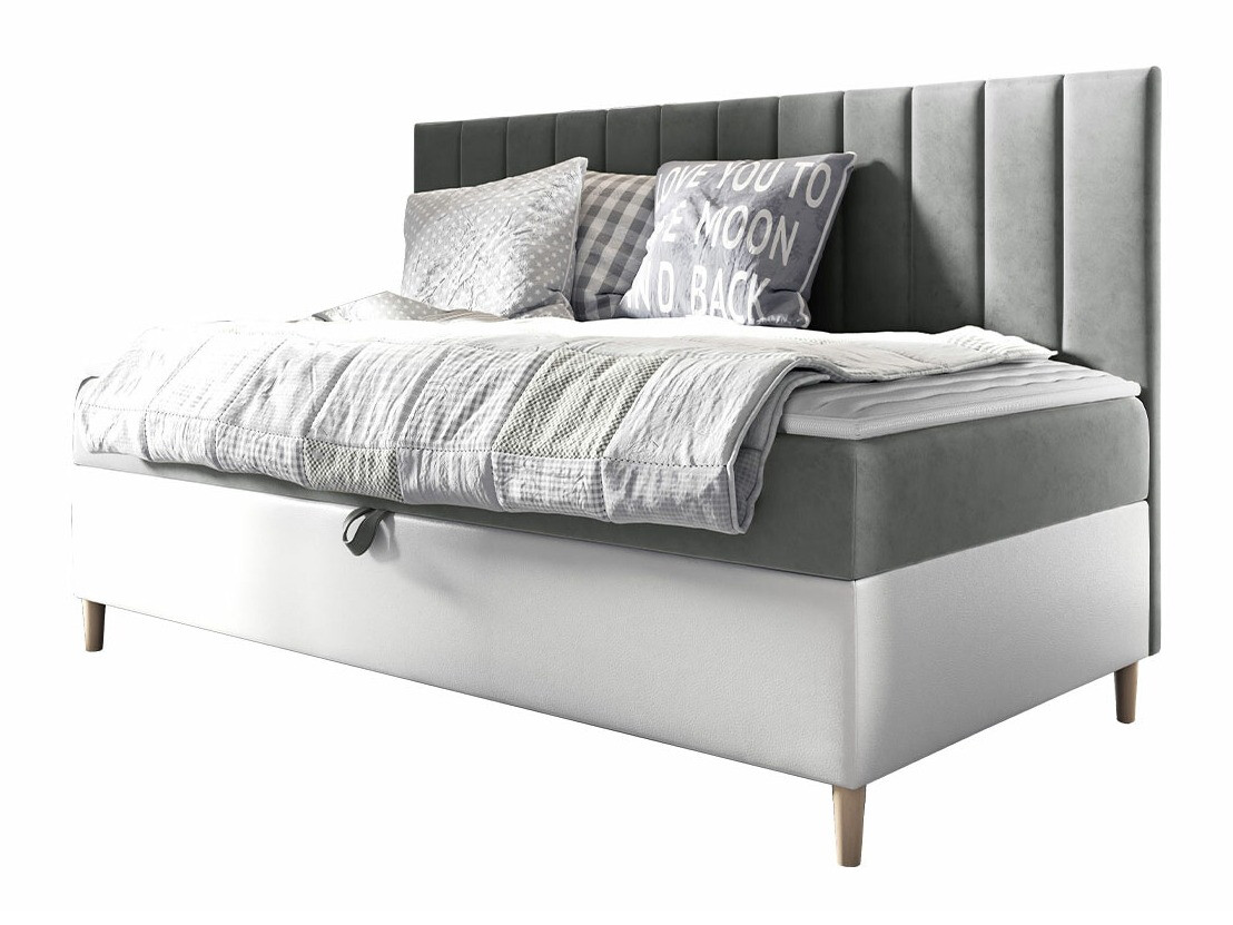 Boxspring postelja Lucus I (Soft 017 + Fresh 14)