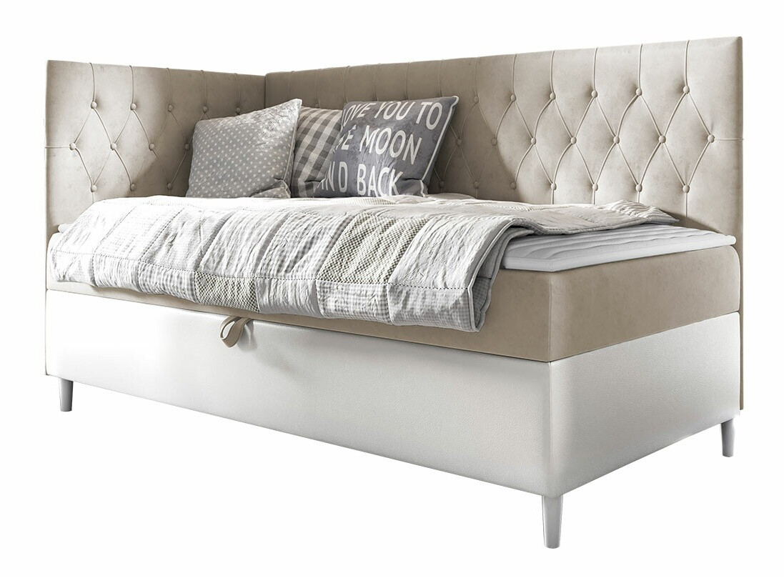 Boxspring postelja Baltimore 167 (Soft 017 + Fresh 1)