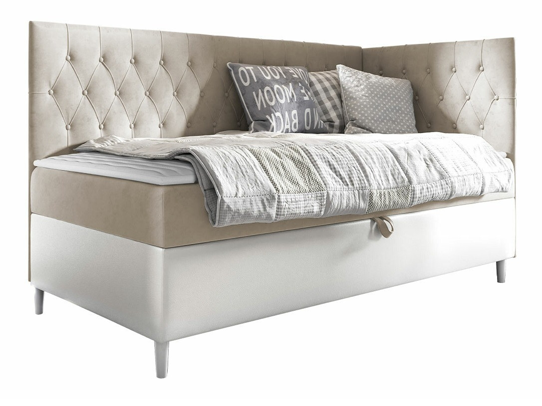 Boxspring postelja Baltimore 167 (Soft 017 + Fresh 1)