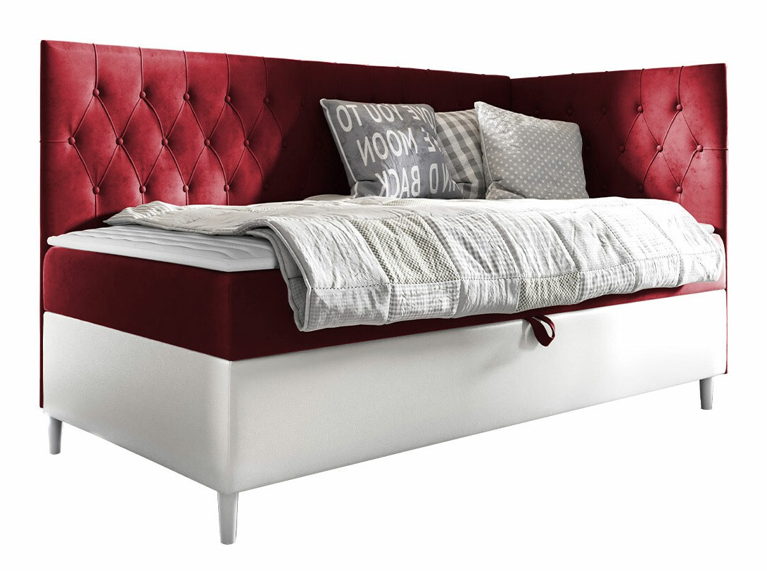 Boxspring postelja Baltimore 167 (Soft 017 + Fresh 8)