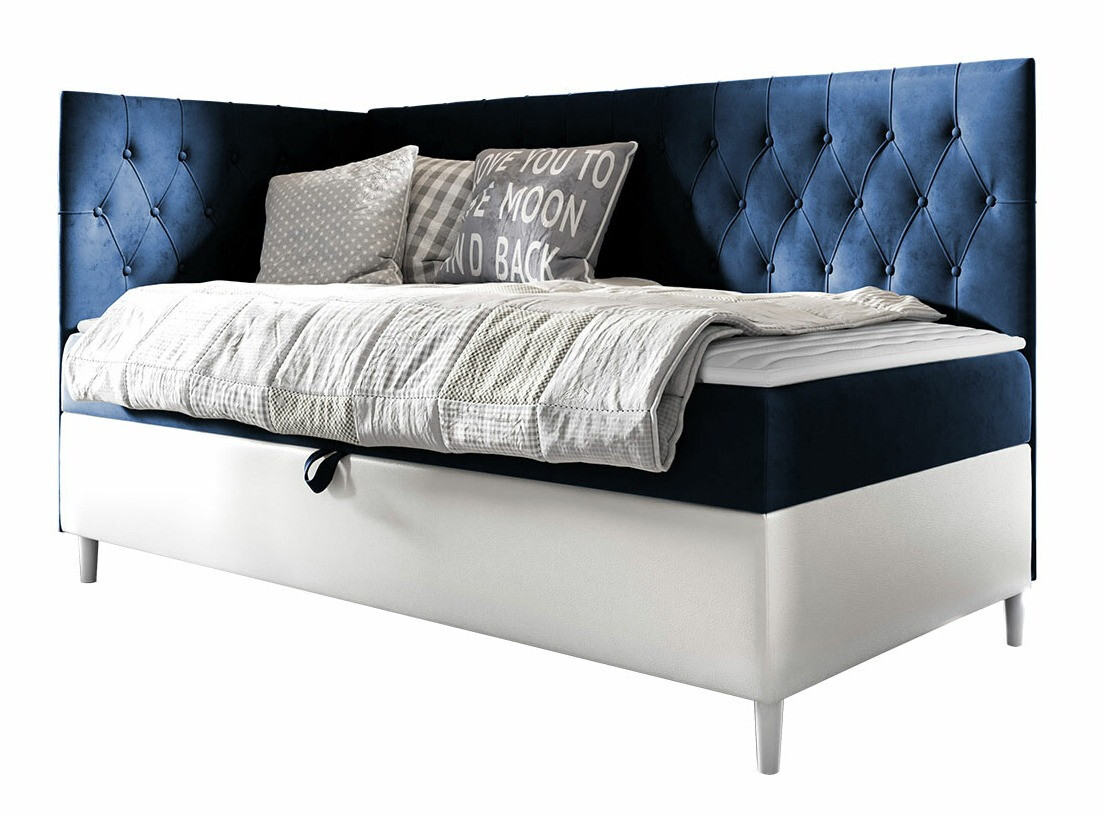 Boxspring postelja Lucus III (Soft 017 + Fresh 11)