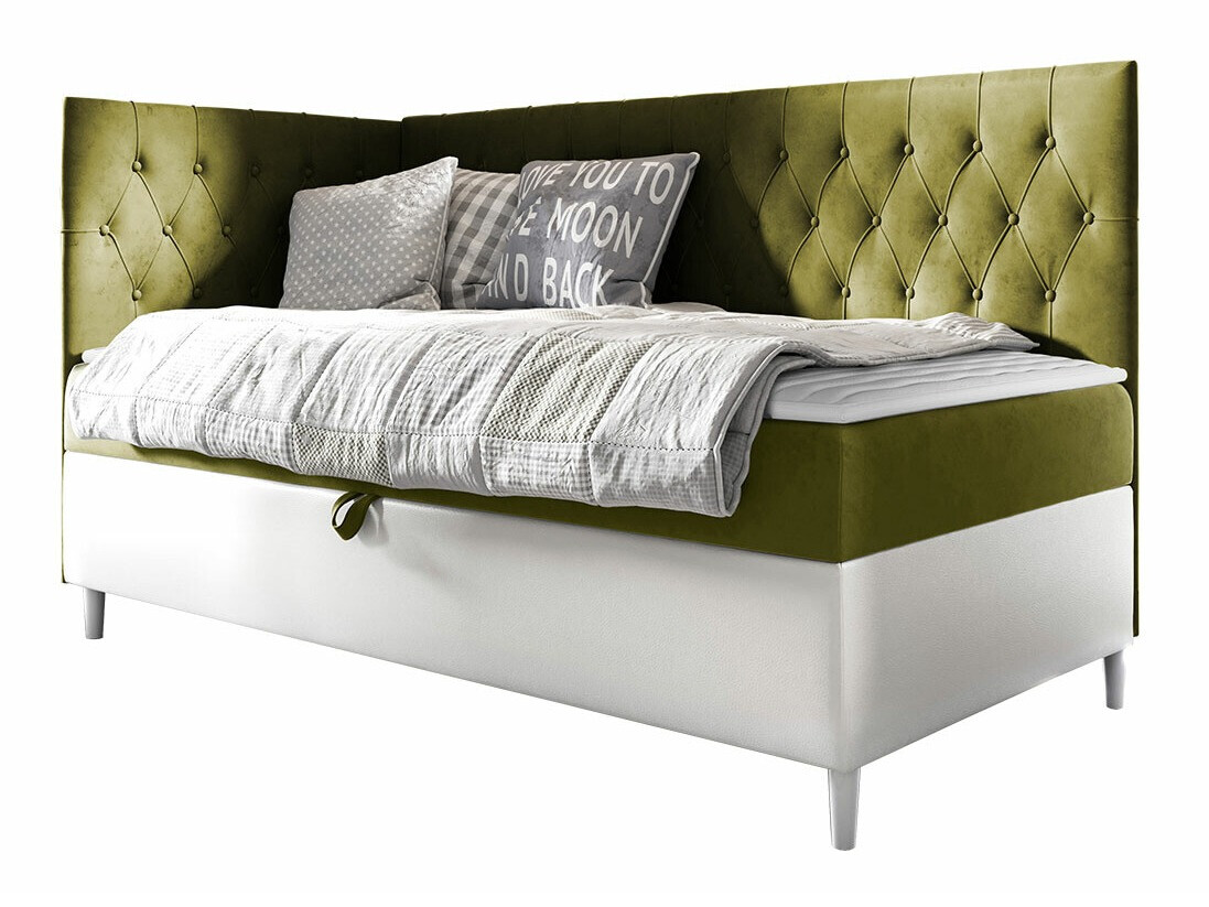 Boxspring postelja Lucus III (Soft 017 + Fresh 12)