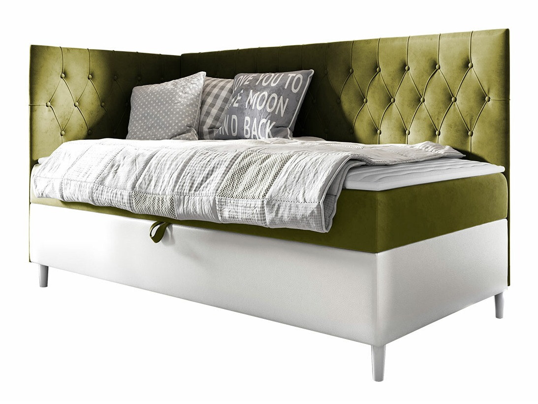Boxspring postelja Lucus III (Soft 017 + Fresh 12)