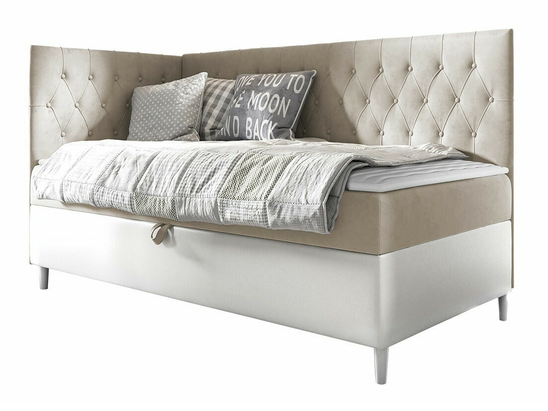 Boxspring postelja Lucus III (Soft 017 + Fresh 1)