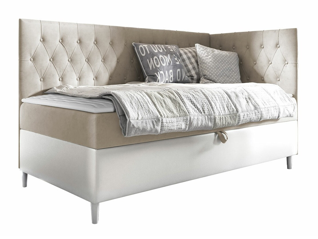 Boxspring postelja Lucus III (Soft 017 + Fresh 1)