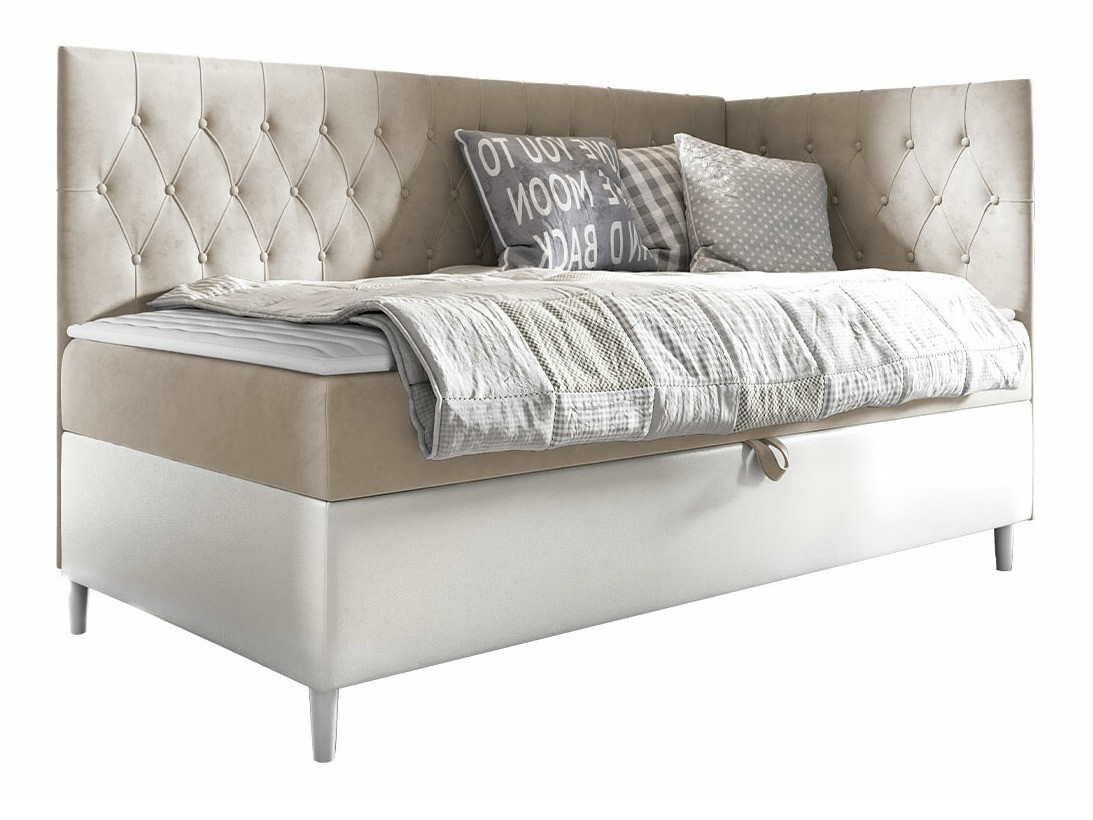 Boxspring postelja Lucus III (Soft 017 + Fresh 1)