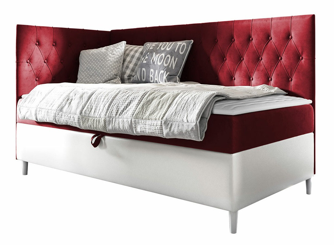 Boxspring postelja Lucus III (Soft 017 + Fresh 8)