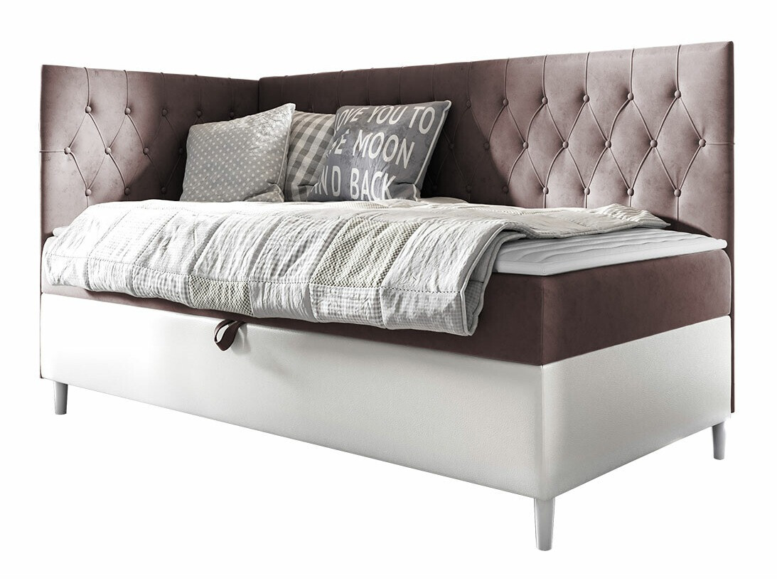 Boxspring postelja Lucus III (Soft 017 + Fresh 9)