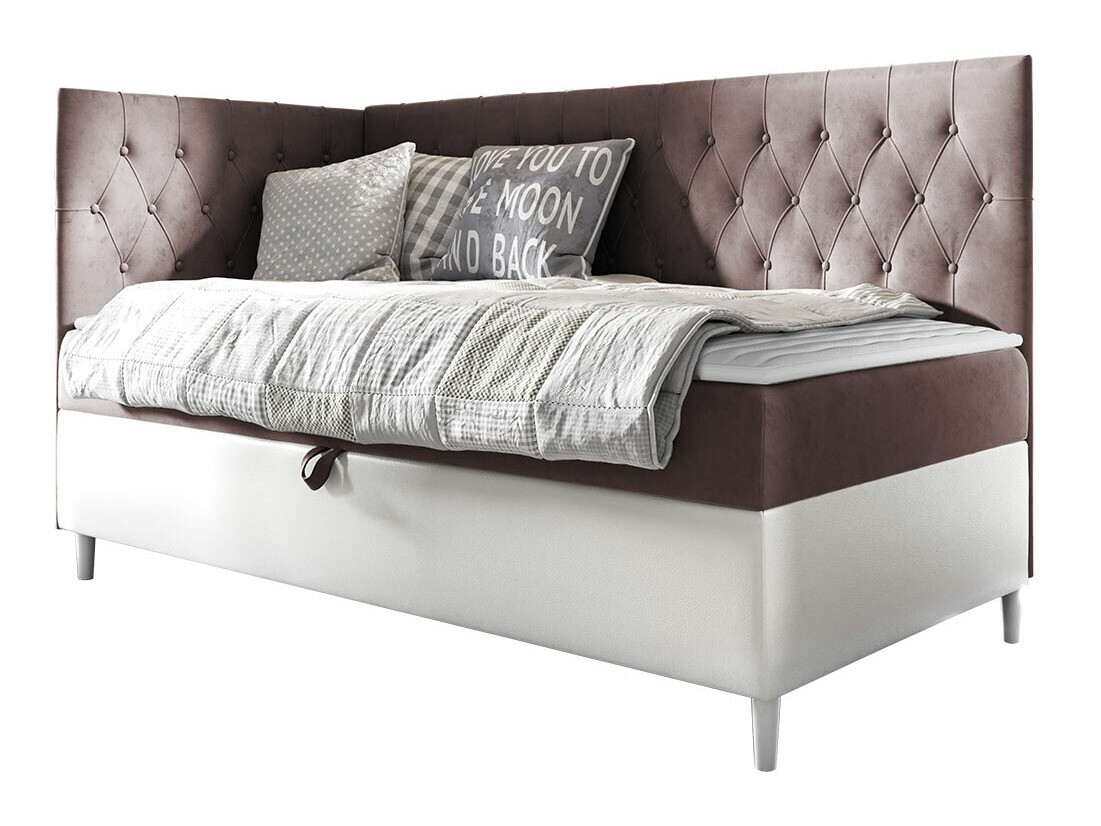 Boxspring postelja Lucus III (Soft 017 + Fresh 9)