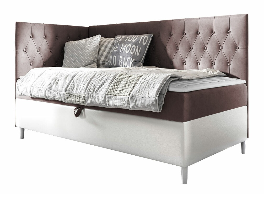 Boxspring postelja Lucus III (Soft 017 + Fresh 9)