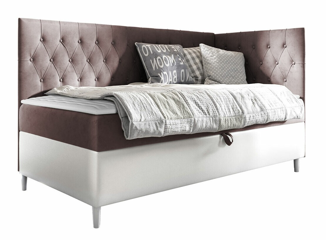 Boxspring postelja Lucus III (Soft 017 + Fresh 9)