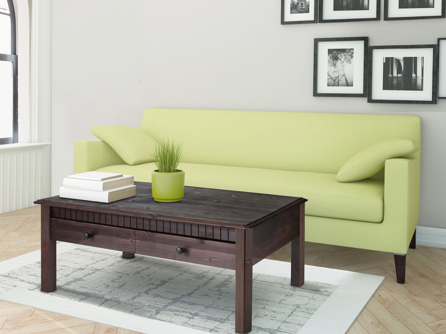 Klubska mizica Cavfelo 102 (Havana hrast)