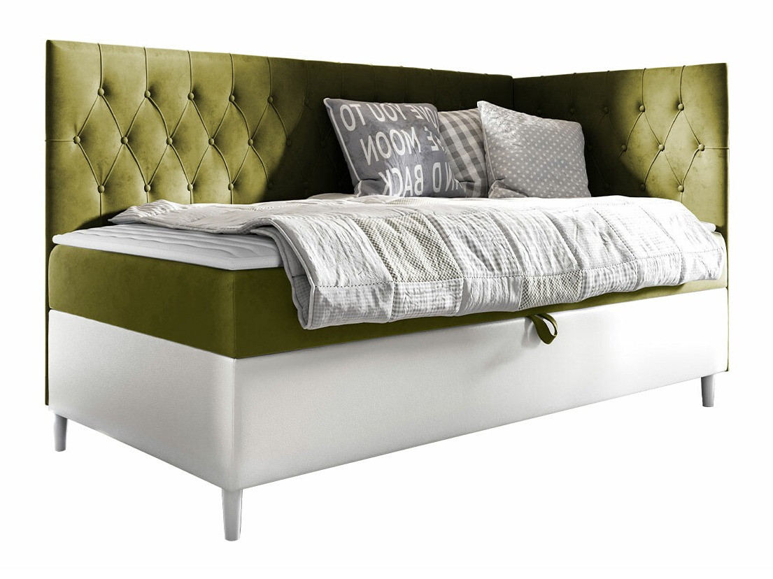 Boxspring postelja Lucus III (Soft 017 + Fresh 12)