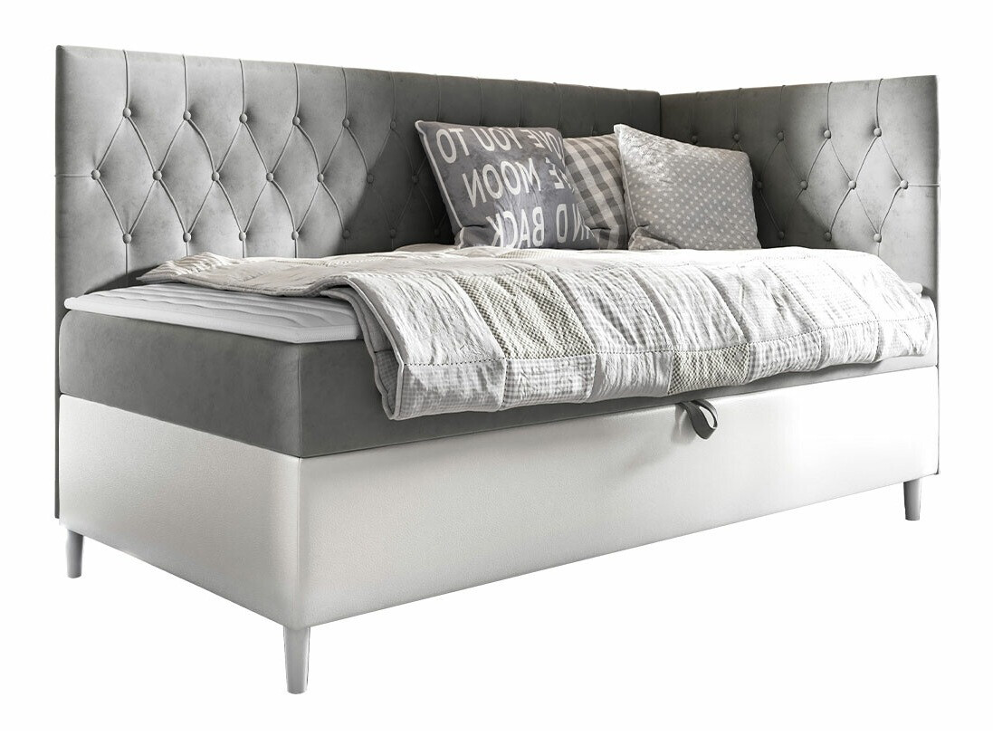 Boxspring postelja Lucus III (Soft 017 + Fresh 14)