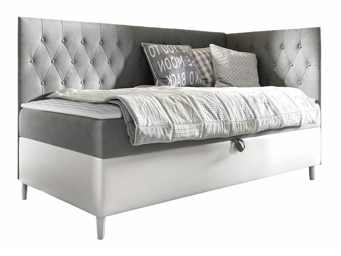 Boxspring postelja Lucus III (Soft 017 + Fresh 14)