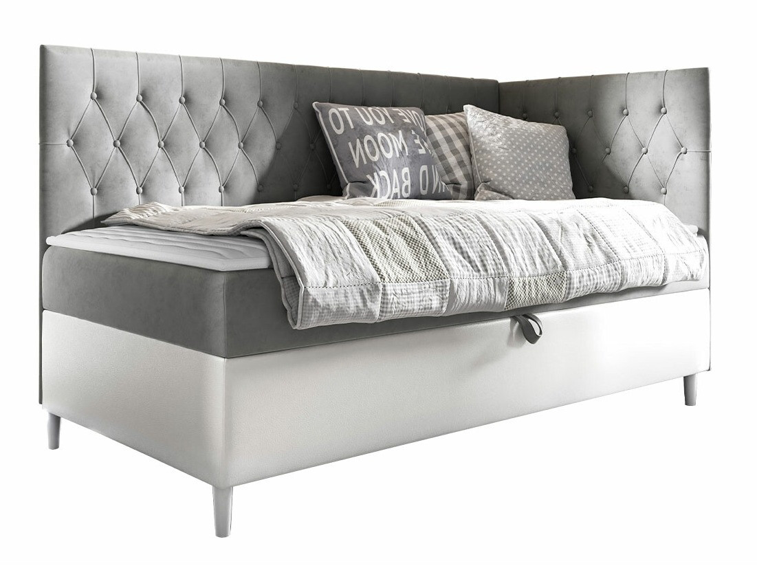 Boxspring postelja Lucus III (Soft 017 + Fresh 14)
