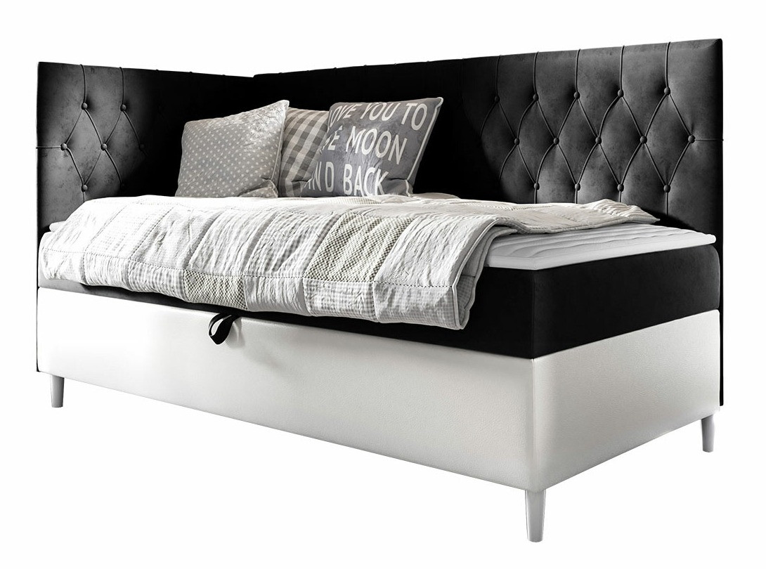 Boxspring postelja Lucus III (Soft 017 + Fresh 17)