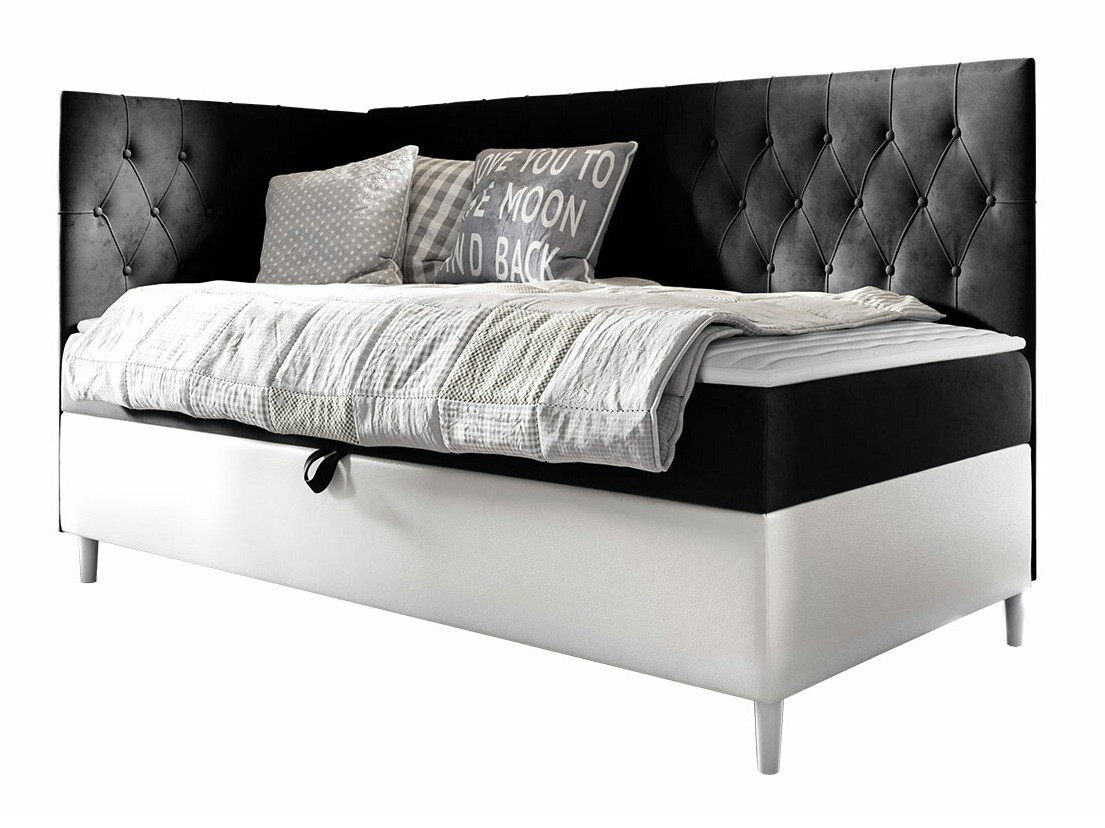 Boxspring postelja Lucus III (Soft 017 + Fresh 17)