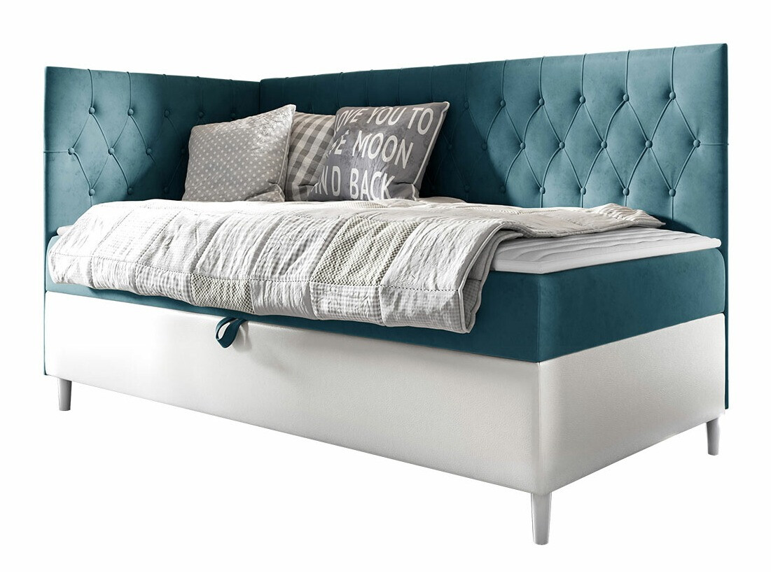 Boxspring postelja Lucus III (Soft 017 + Fresh 34)