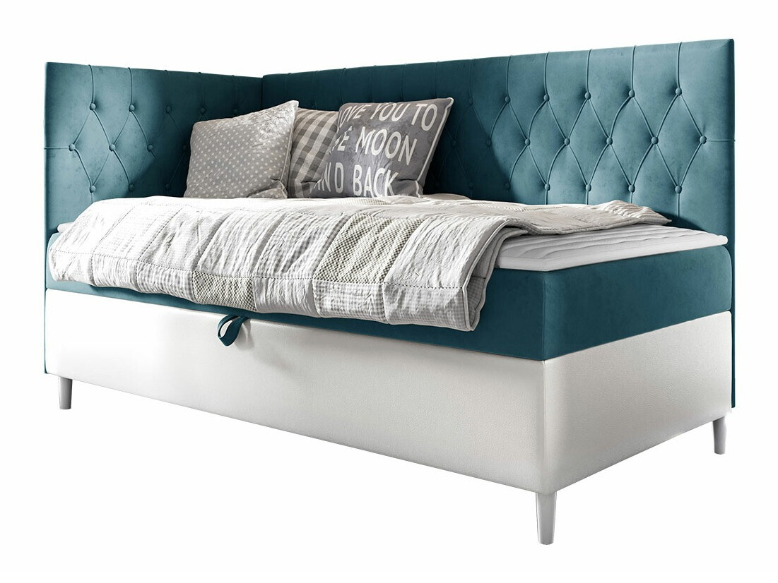 Boxspring postelja Lucus III (Soft 017 + Fresh 34)