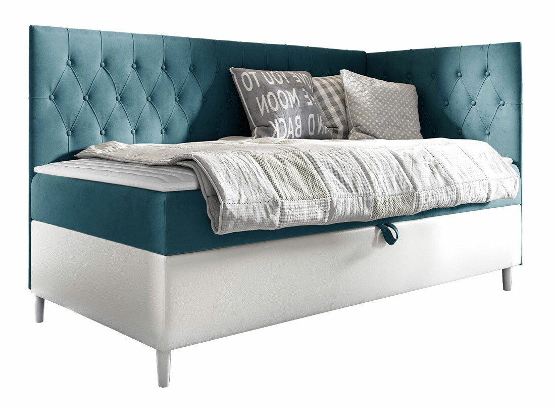 Boxspring postelja Lucus III (Soft 017 + Fresh 34)