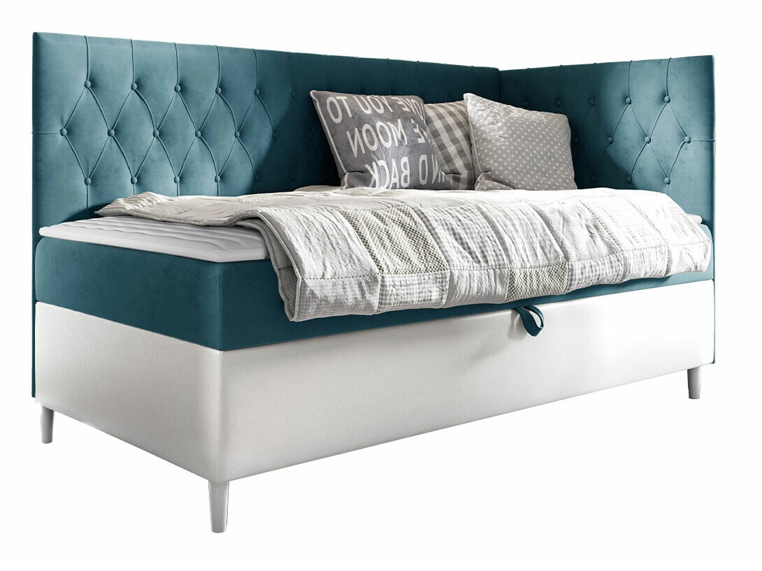 Boxspring postelja Lucus III (Soft 017 + Fresh 34)