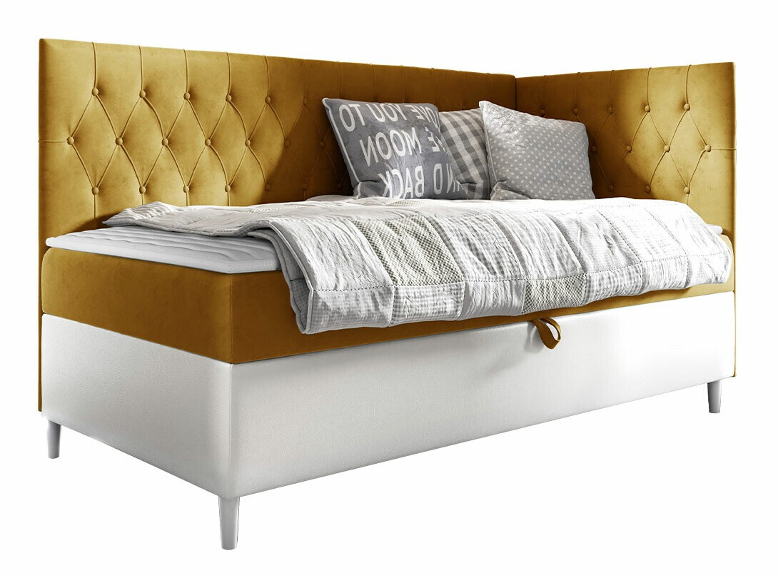 Boxspring postelja Lucus III (Soft 017 + Fresh 37)