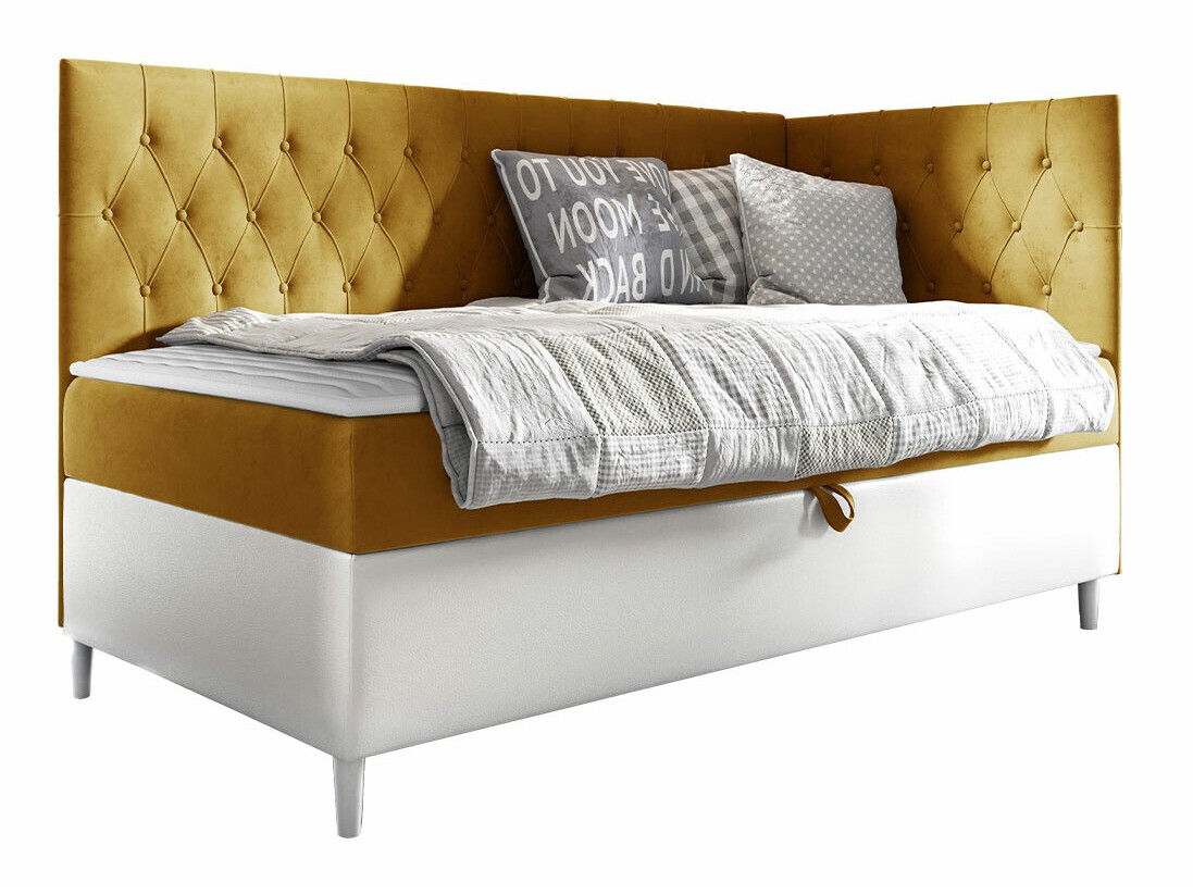 Boxspring postelja Lucus III (Soft 017 + Fresh 37)