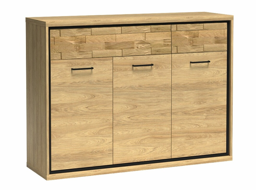 Komoda Etrmoni 104 (Svetel les + Hrast)