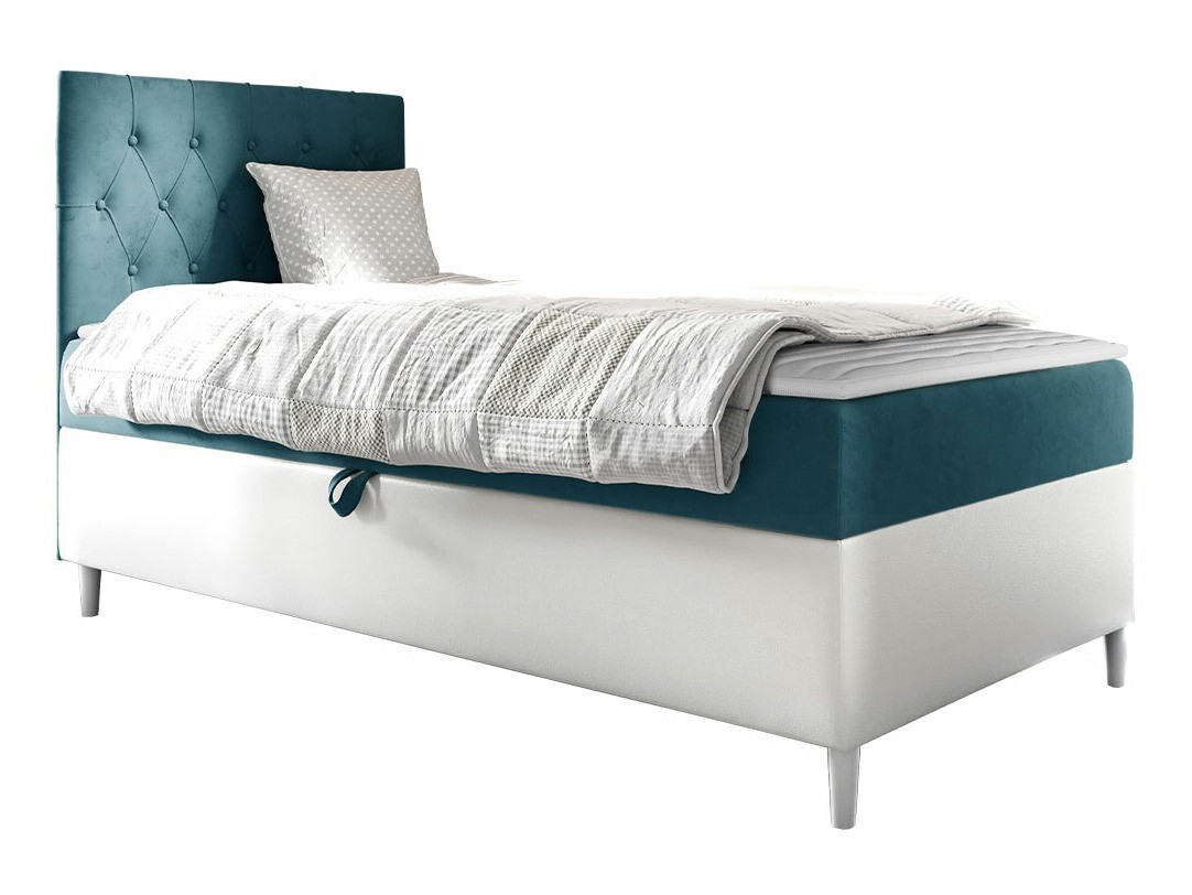 Boxspring postelja Lucus VII (Soft 017 + Fresh 34)