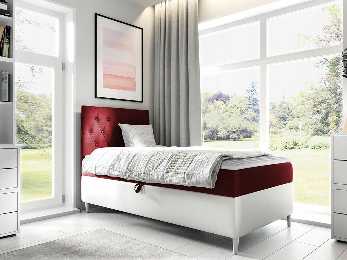 Boxspring postelja Lucus VII (Soft 017 + Fresh 8)