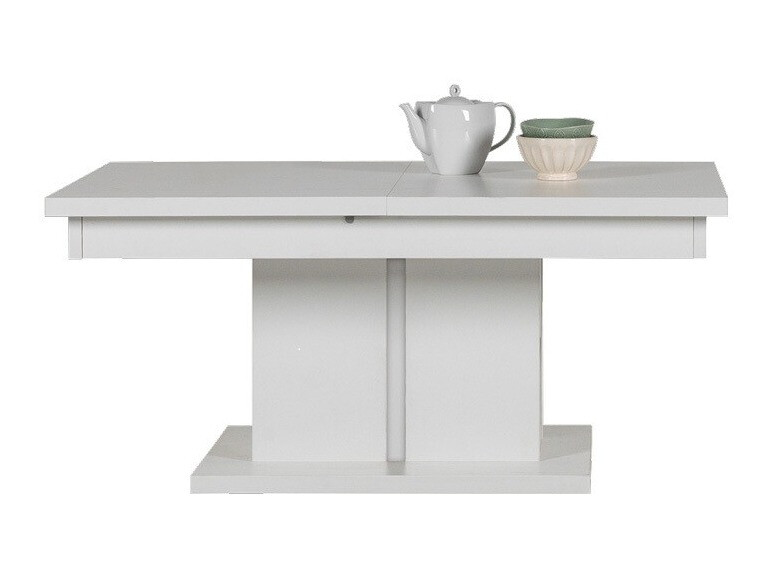 Raztegljiva klubska mizica Nuremi 111 (Bela)