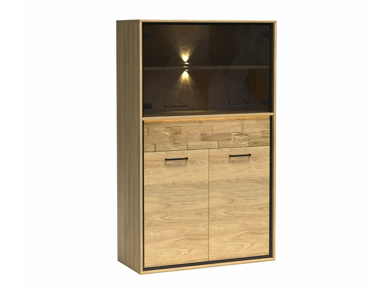 Regal Etrmoni 107 (Svetel les + Hrast)